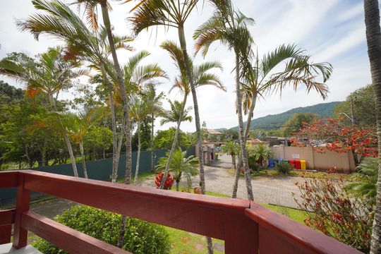 Varanda da Sala de casa de condomínio para alugar com 2 quartos, 79m² em Barra da Lagoa, Florianópolis