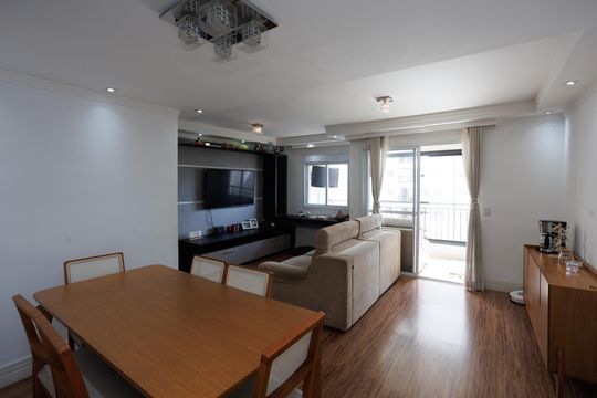 sala  de apartamento à venda com 2 quartos, 70m² em Jardim Parque Morumbi, São Paulo