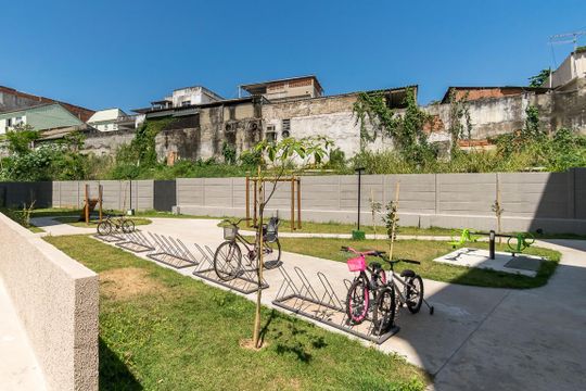 Área comum - Bicicletário de apartamento para alugar com 2 quartos, 40m² em Brás de Pina, Rio de Janeiro
