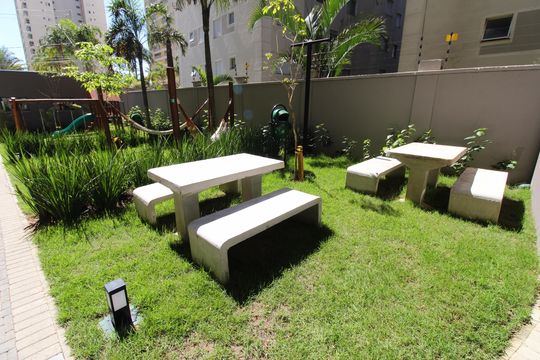 Área comum -  de apartamento para alugar com 2 quartos, 54m² em Jardim das Industrias, São José dos Campos