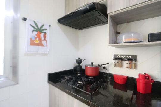 Cozinha de apartamento para alugar com 2 quartos, 44m² em Vila Prudente, São Paulo