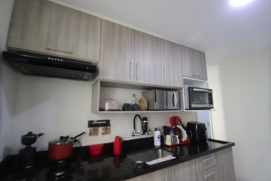 Cozinha de apartamento para alugar com 2 quartos, 44m² em Vila Prudente, São Paulo