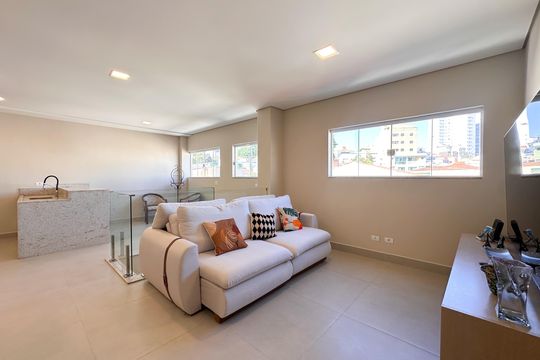 Sala 2 de apartamento à venda com 2 quartos, 106m² em Baeta Neves, São Bernardo do Campo