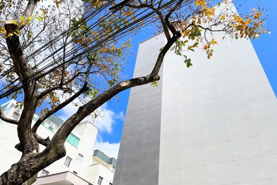 Fachada de apartamento à venda com 3 quartos, 173m² em Sagrada Família, Belo Horizonte