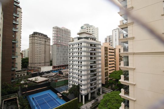 Vista de apartamento para alugar com 2 quartos, 99m² em Itaim Bibi, São Paulo