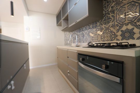 Cozinha de apartamento à venda com 2 quartos, 63m² em Vila Ema, São Paulo