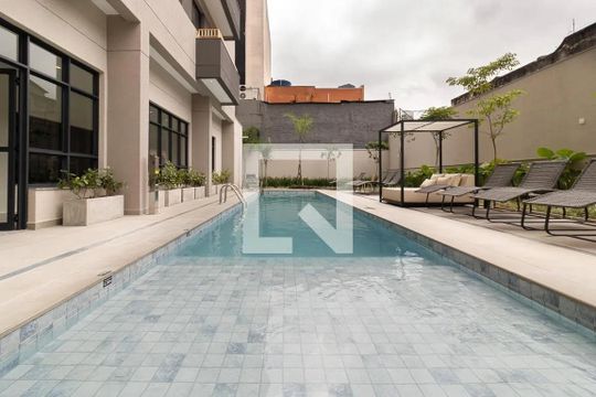 Área comum de apartamento para alugar com 1 quarto, 25m² em Vila Olímpia, São Paulo