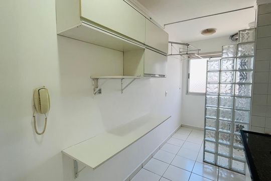 Cozinha de apartamento para alugar com 2 quartos, 65m² em Jardim Boa Esperança, Campinas