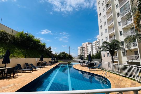 Área comum de apartamento para alugar com 2 quartos, 65m² em Jardim Boa Esperança, Campinas