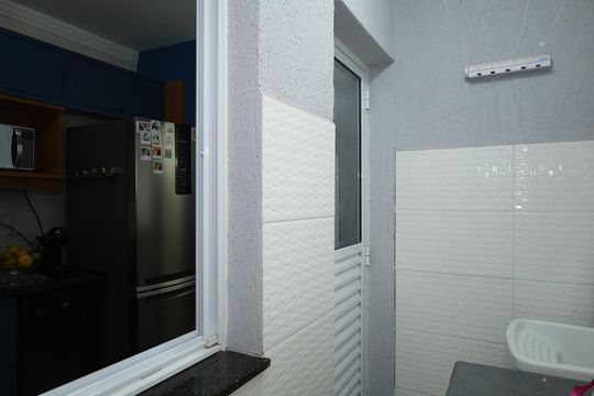 Área de Serviço de casa de condomínio à venda com 2 quartos, 63m² em Jardim Brasil, São Paulo