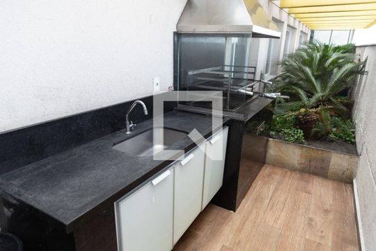 Área comum - Churrasqueira de apartamento para alugar com 1 quarto, 31m² em Centro, Guarulhos