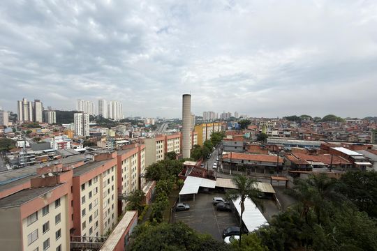 Quarto 1 - Suíte Vista  de apartamento para alugar com 2 quartos, 55m² em Jardim Olavo Bilac, São Bernardo do Campo