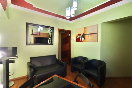 Sala de apartamento à venda com 1 quarto, 54m² em Centro, Campinas