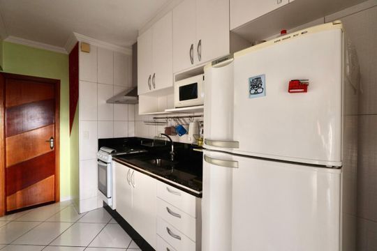 Cozinha e Área de Serviço de apartamento à venda com 1 quarto, 54m² em Centro, Campinas