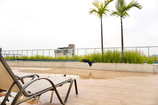 Área comum - Piscina de apartamento à venda com 3 quartos, 96m² em Buritis, Belo Horizonte