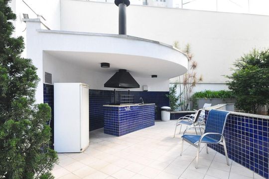 Churrasqueira de apartamento à venda com 1 quarto, 45m² em Vila Suzana, São Paulo