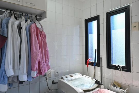 Área de Serviço  de apartamento à venda com 1 quarto, 45m² em Vila Suzana, São Paulo