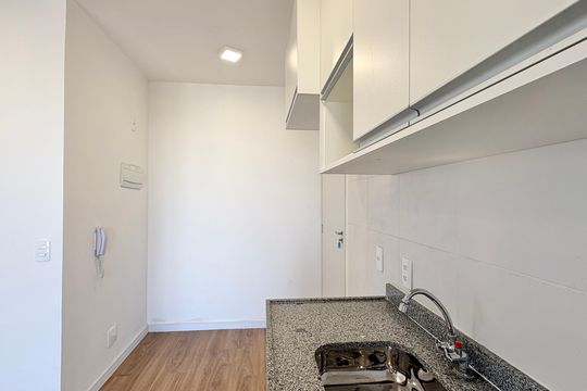 Cozinha de apartamento para alugar com 2 quartos, 42m² em Vila Albertina, São Paulo