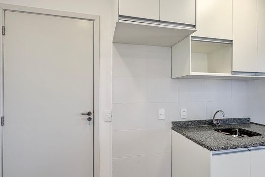 Cozinha de apartamento para alugar com 2 quartos, 42m² em Vila Albertina, São Paulo