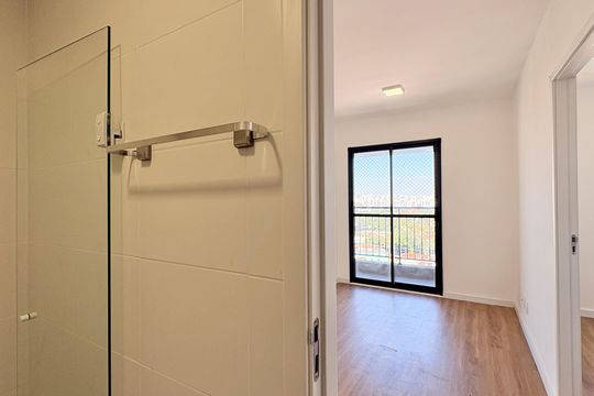 Banheiro de apartamento para alugar com 2 quartos, 42m² em Vila Albertina, São Paulo