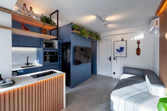 Apartamento para alugar com 1 quarto, 41m² em Jardim das Bandeiras, São Paulo