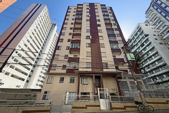 Fachada de apartamento para alugar com 1 quarto, 45m² em José Menino, Santos