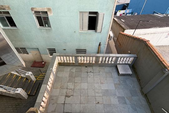 Vista de apartamento para alugar com 1 quarto, 45m² em José Menino, Santos