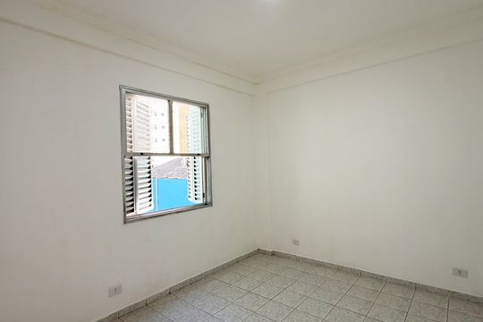 Quarto de apartamento para alugar com 1 quarto, 45m² em José Menino, Santos