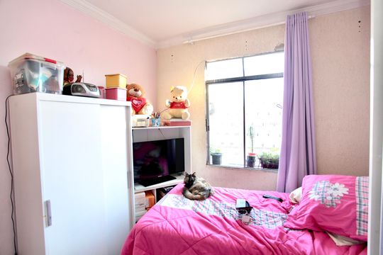 Quarto 2 de apartamento à venda com 2 quartos, 48m² em Fonte Grande, Contagem