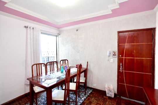 Sala de apartamento à venda com 2 quartos, 48m² em Fonte Grande, Contagem