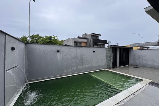 Área externa de casa de condomínio para alugar com 4 quartos, 222m² em Vargem Pequena, Rio de Janeiro