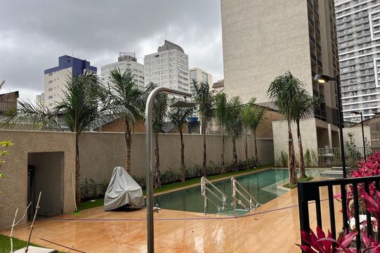 Área comum - Piscina de apartamento à venda com 2 quartos, 34m² em Várzea da Barra Funda, São Paulo