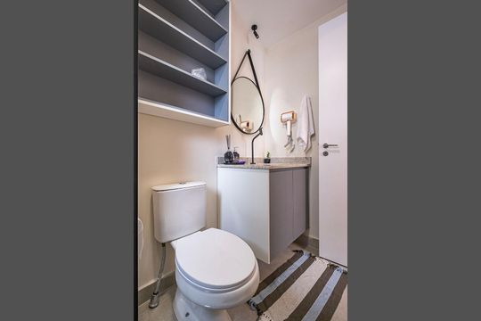 Suíte de apartamento para alugar com 1 quarto, 30m² em Pinheiros, São Paulo