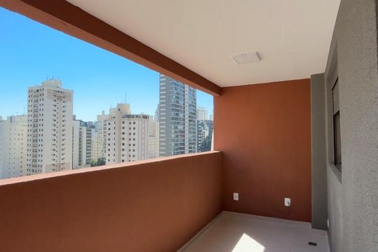 Varanda de apartamento para alugar com 1 quarto, 24m² em Vila Nova Conceição, São Paulo