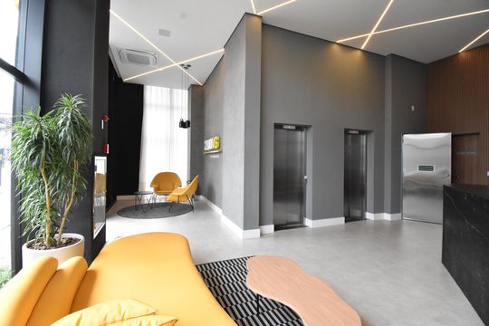 Área comum de apartamento para alugar com 1 quarto, 20m² em Centro, Curitiba