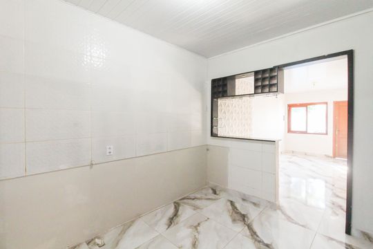 Cozinha de casa para alugar com 2 quartos, 140m² em Guajuviras, Canoas