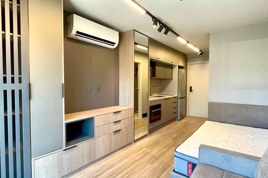 Studio de kitnet/studio para alugar com 1 quarto, 28m² em Pinheiros, São Paulo