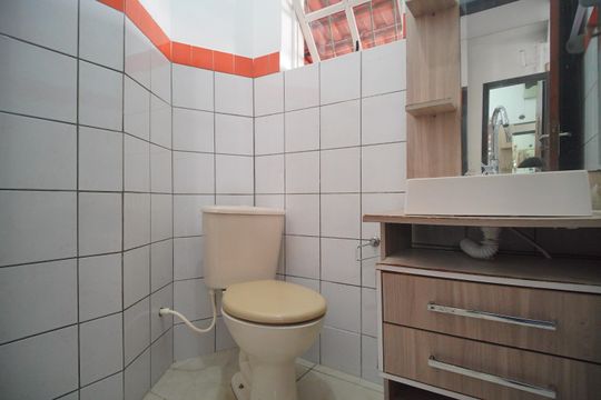Banheiro  de casa para alugar com 3 quartos, 142m² em Hamburgo Velho, Novo Hamburgo