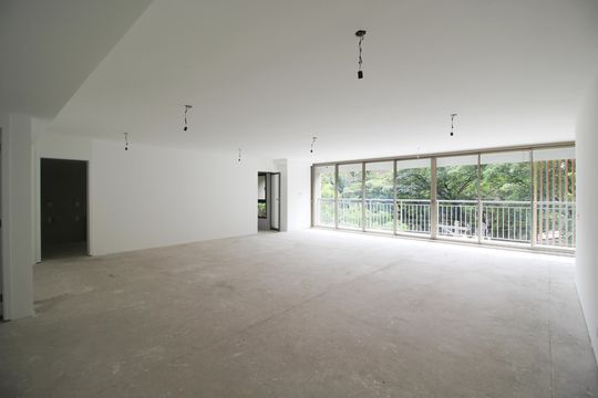 Sala de apartamento para alugar com 4 quartos, 264m² em Indianópolis, São Paulo