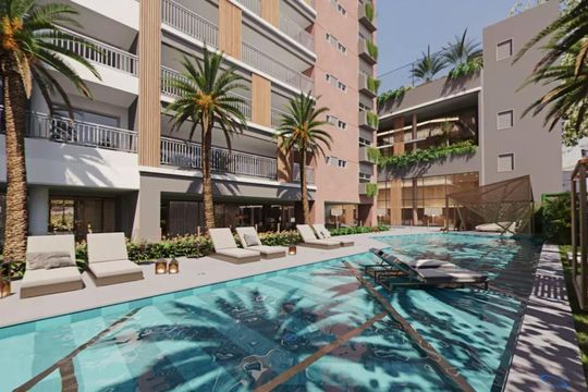Área comum - Piscina de apartamento para alugar com 4 quartos, 269m² em Indianópolis, São Paulo