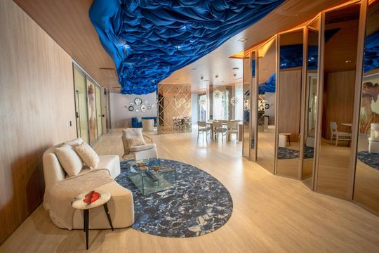Área comum de apartamento para alugar com 4 quartos, 269m² em Indianópolis, São Paulo