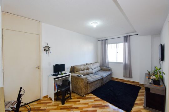 Sala de apartamento para alugar com 1 quarto, 53m² em Jardim Sao Domingos, Guarulhos