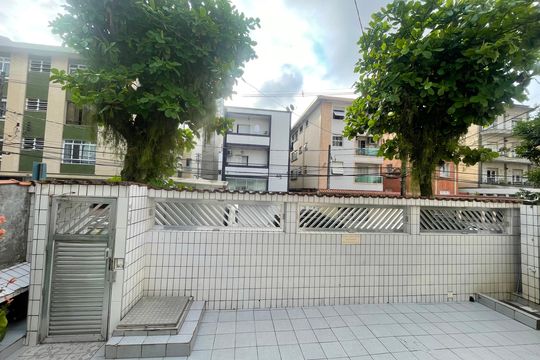 Varanda Quarto 2 de apartamento para alugar com 2 quartos, 43m² em Centro, São Vicente