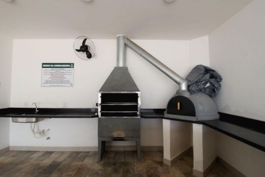 Área comum de apartamento para alugar com 2 quartos, 45m² em Jardim Gutierres, Sorocaba