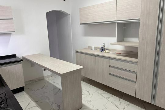 Cozinha de casa à venda com 3 quartos, 327m² em Parque Novo Oratório, Santo André