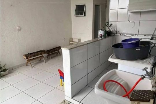Área de serviço de casa à venda com 3 quartos, 327m² em Parque Novo Oratório, Santo André