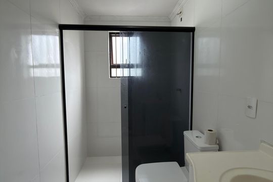 Banheiro Social de apartamento para alugar com 2 quartos, 70m² em Nova Petrópolis, São Bernardo do Campo