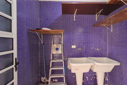 Área de Serviço de casa à venda com 3 quartos, 300m² em Vila Curuçá, Santo André