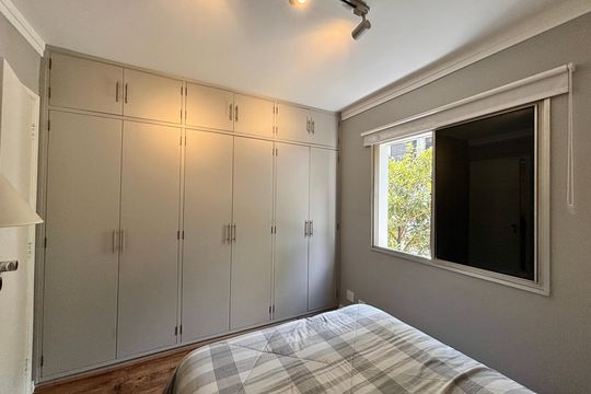 Quarto de apartamento à venda com 1 quarto, 43m² em Jardim Paulista, São Paulo