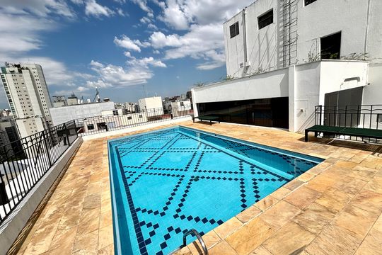 Rooftop de apartamento à venda com 1 quarto, 43m² em Jardim Paulista, São Paulo